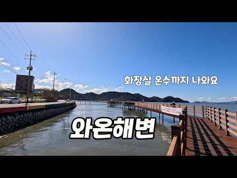 숨겨진 차박 핫플! 와온 해변, 밤엔 LED 야경으로 소문난 곳✨